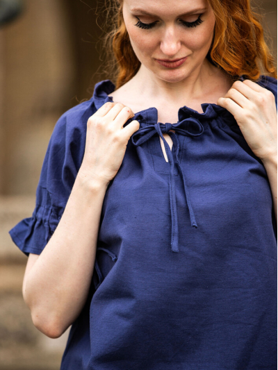 Trollfelsen Mittelalter Bluse Leonardo Carbone Verena Blau6 Trollfelsen Mittelalter Bluse Leonardo Carbone Verena Blau6